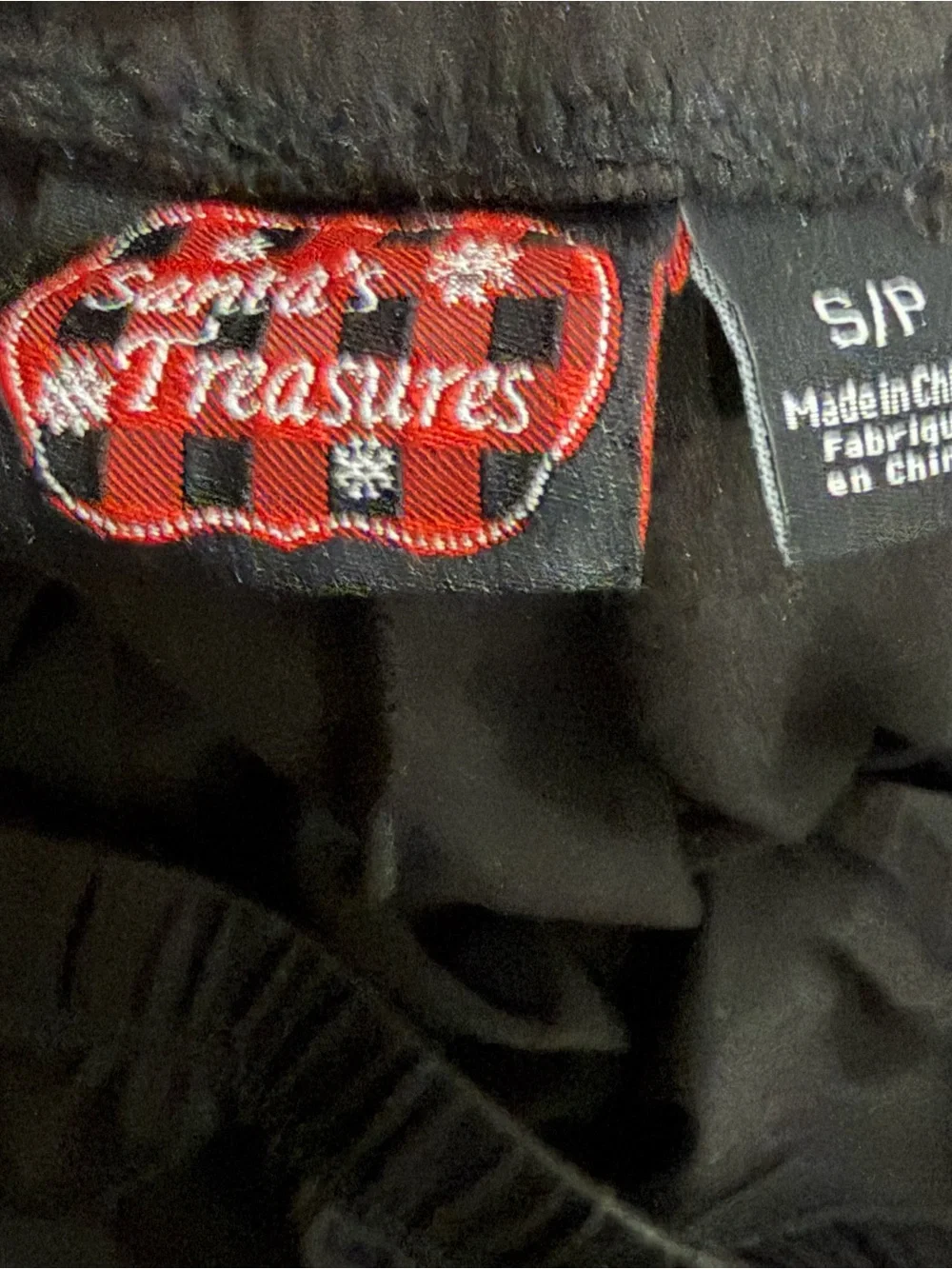 Pijama shorts Black Santa's Treasures and Primark bundle Size S